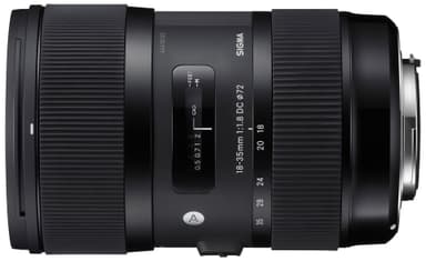 Sigma Art AF 18-35 mm DC HSM vidvinkel-zoomobjektiv