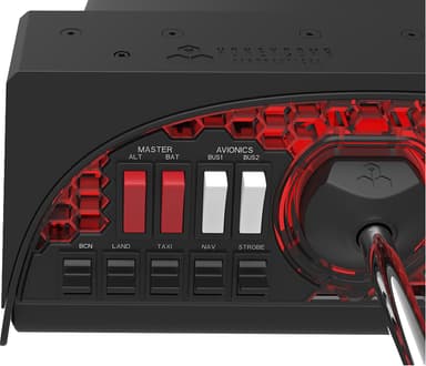 Honeycomb Alpha Flight Controls - Yoke & Switch Panel 