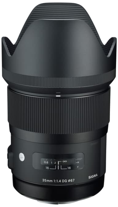Sigma Art AF 35 mm vidvinkelobjektiv