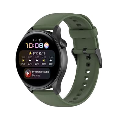 Sport Armbånd Huawei Watch 3 Pro - Mørkegrøn