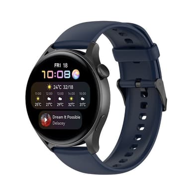 Sport Armbånd Huawei Watch 3 Pro - Mørkeblå