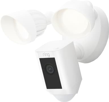 Ring Floodlight Cam Plus overvågningskamera (hvid)