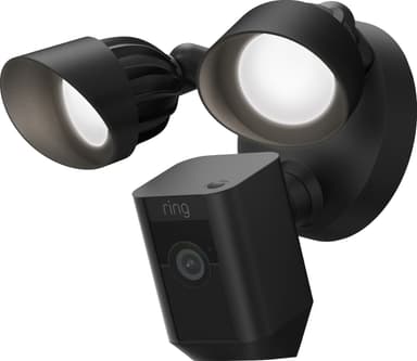 Ring Floodlight Cam Plus overvågningskamera (sort)