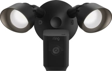 Ring Floodlight Cam Plus overvågningskamera (sort)