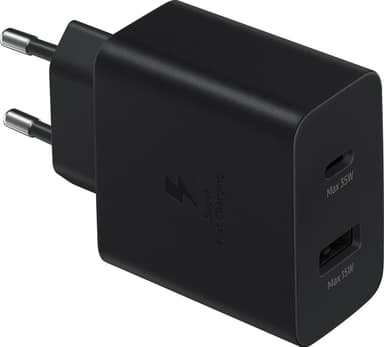 Samsung 35W Power Adapter Duo vægoplader (sort)