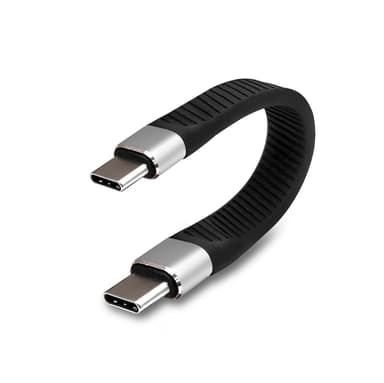 USB-C til USB-C-kabel 100W 10Gbps (13,4 cm) | Elgiganten