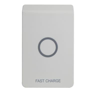 Q200 trådløs oplader Apple & Samsung 10W Hvid