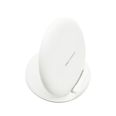 Q900 trådløs oplader Apple & Samsung 10W Hvid