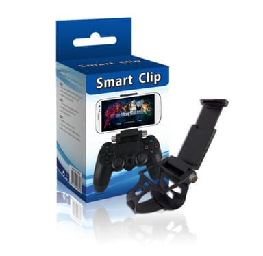 Mobil holder til PS4 kontrol Sort