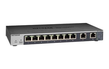 Netgear GS110EMX, Administreret, L2, 10G Ethernet (100/1000/10000), Stativ-montering