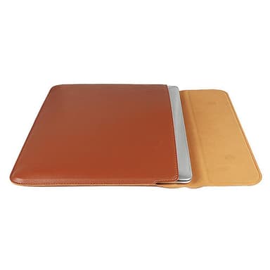 Laptoptaske med bærbar understøttelse 13,3 ", brun