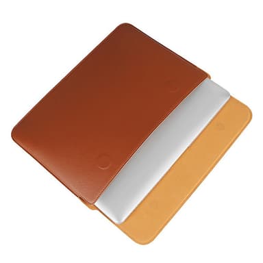 Laptoptaske med bærbar understøttelse 13,3 ", brun
