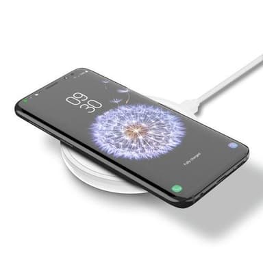 Belkin F7U082VFWHT, Indendørs, USB, Trådløs opladning, 1,2 m, Hvid