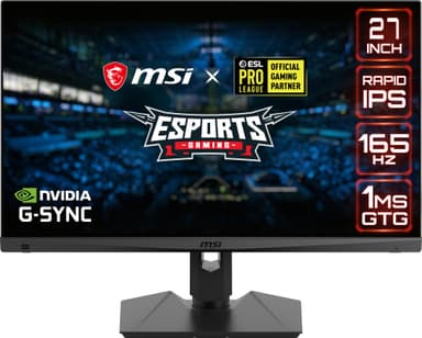 MSI Optix MAG274QRF 27" gaming skærm