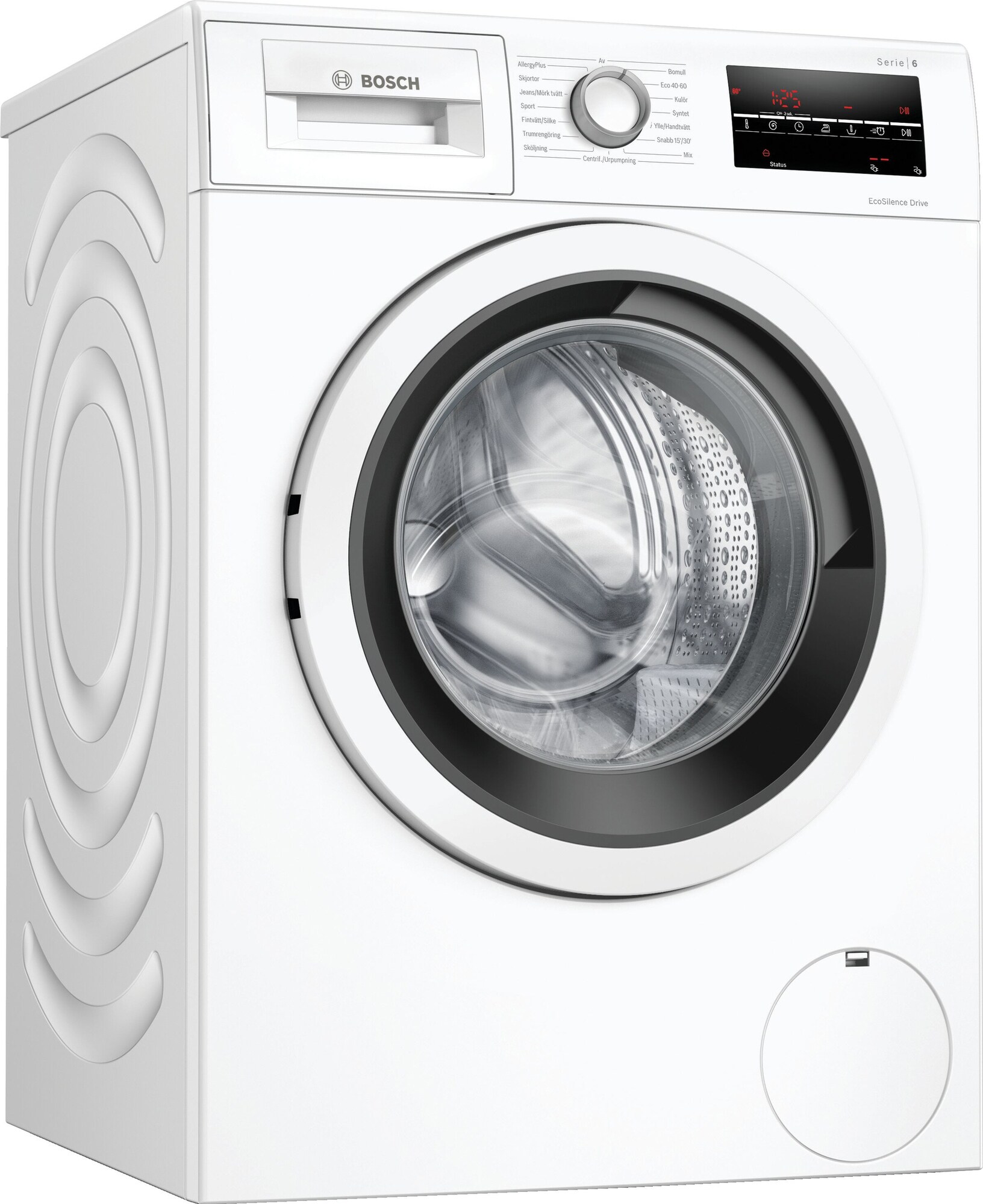 Bosch Series 6 vaskemaskine WAU28TE9SN (hvid) thumbnail