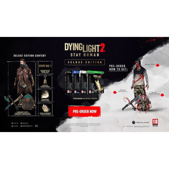 Dying Light 2 Stay Human - Deluxe Edition (PS4)