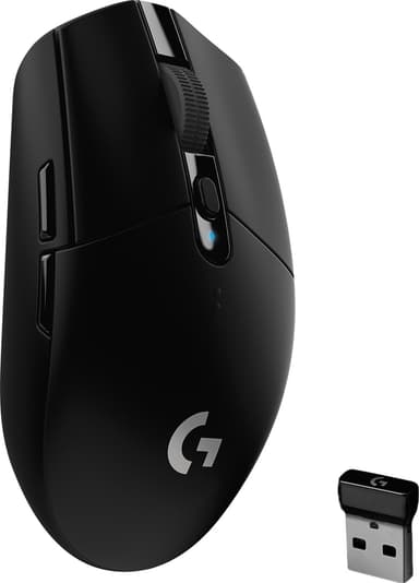 Logitech G305 trådløs gaming mus (sort)