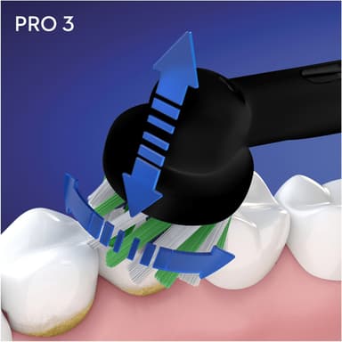 Oral-B Pro3 3400N elektrisk tandbørste 291053 (sort)