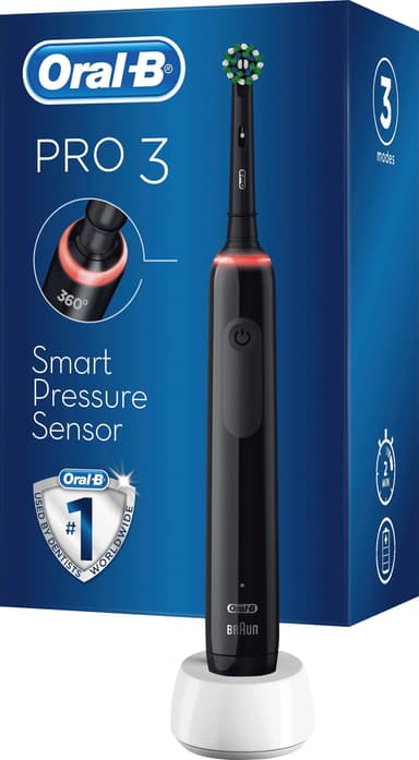 Oral-B Pro3 3400N elektrisk tandbørste 291053 (sort)