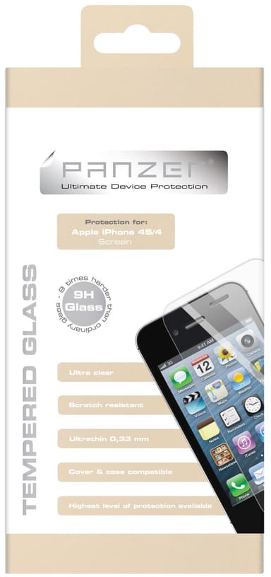 Panzer skærmbeskyttelse til iPhone 4/4s
