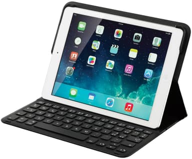 iPad Air 1 cover med tastatur - sort
