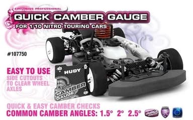HUDY Camber Gauge 1.5-2.5 grader Touring