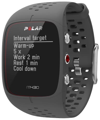 Polar M430 HR sportsur (grå)