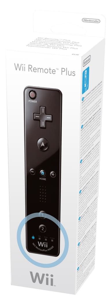 Mold uudgrundelig Ældre borgere Wii Remote Plus Controller (Sort) | Elgiganten