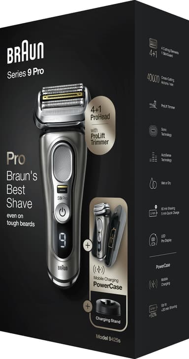 Braun Series 9 Pro barbermaskine BRA9425S