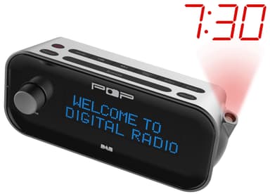 POPup projection alarm radio (sort)