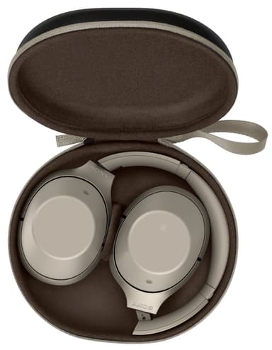 Sony MDR-1000X trådløse around-ear hovedtelefoner-creme