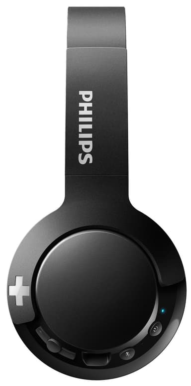 Philips Bass+ trådløse on-ear hovedtelefoner - sort