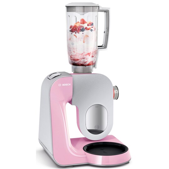 Bosch MUM5 CreationLine køkkenmaskine (pink / sølv)