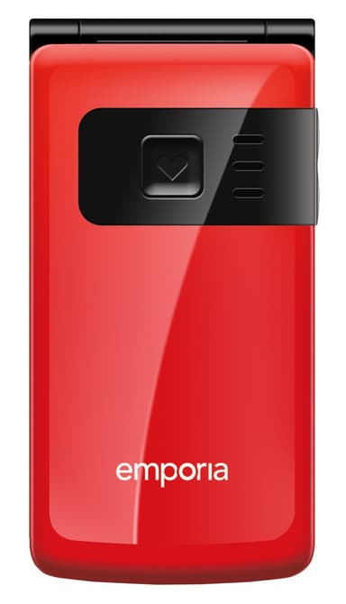 Emporia Flip Basic mobiltelefon - rød
