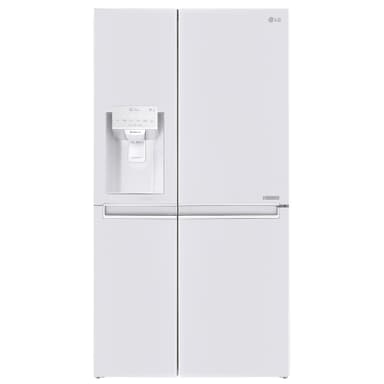 LG side-by-side kølefryseskab GSL961PZUZ - hvid