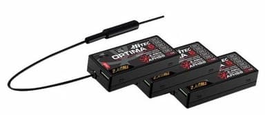 Hitec Optima 6-kanals Triple Pack-modtagere 2.4 GH