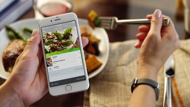 Jawbone UP3 aktivitetsur - sort