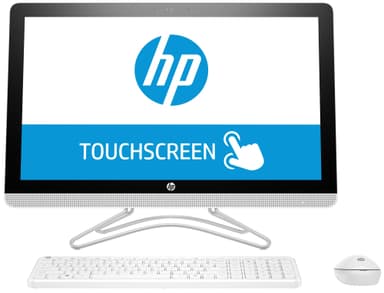 HP Pavilion 24-a250no 23,8" alt-i-en computer - hvid