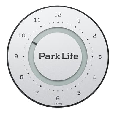 Park Life ParkOne parkeringsskive 6010 - sølv
