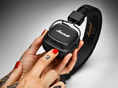 Marshall Major II on-ear trådløse hovedtelefoner - sort