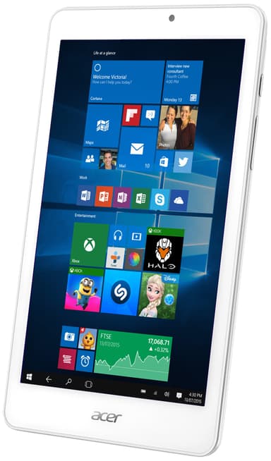 Acer Iconia Tab W1-810 8" tablet 32 GB - hvid