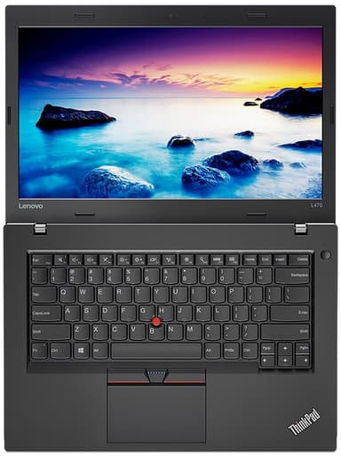 Lenovo ThinkPad L470 14" bærbar computer (sort)