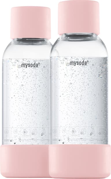 MySoda flaske M2PB05F-LP (2-pakke, nude) thumbnail