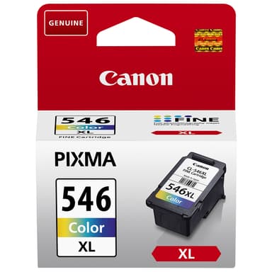 Canon blækpatroner CL-546XL Cyan Magenta Gul