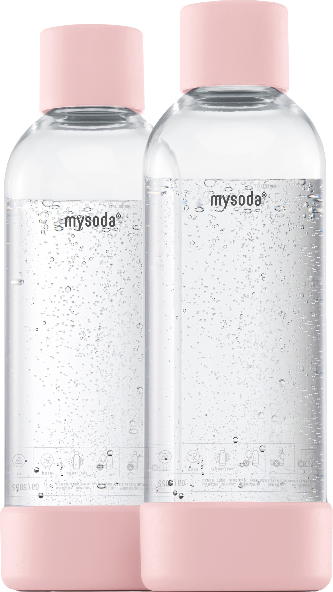 MySoda flaske M2PB10F-LP (2-pakke, nude) thumbnail