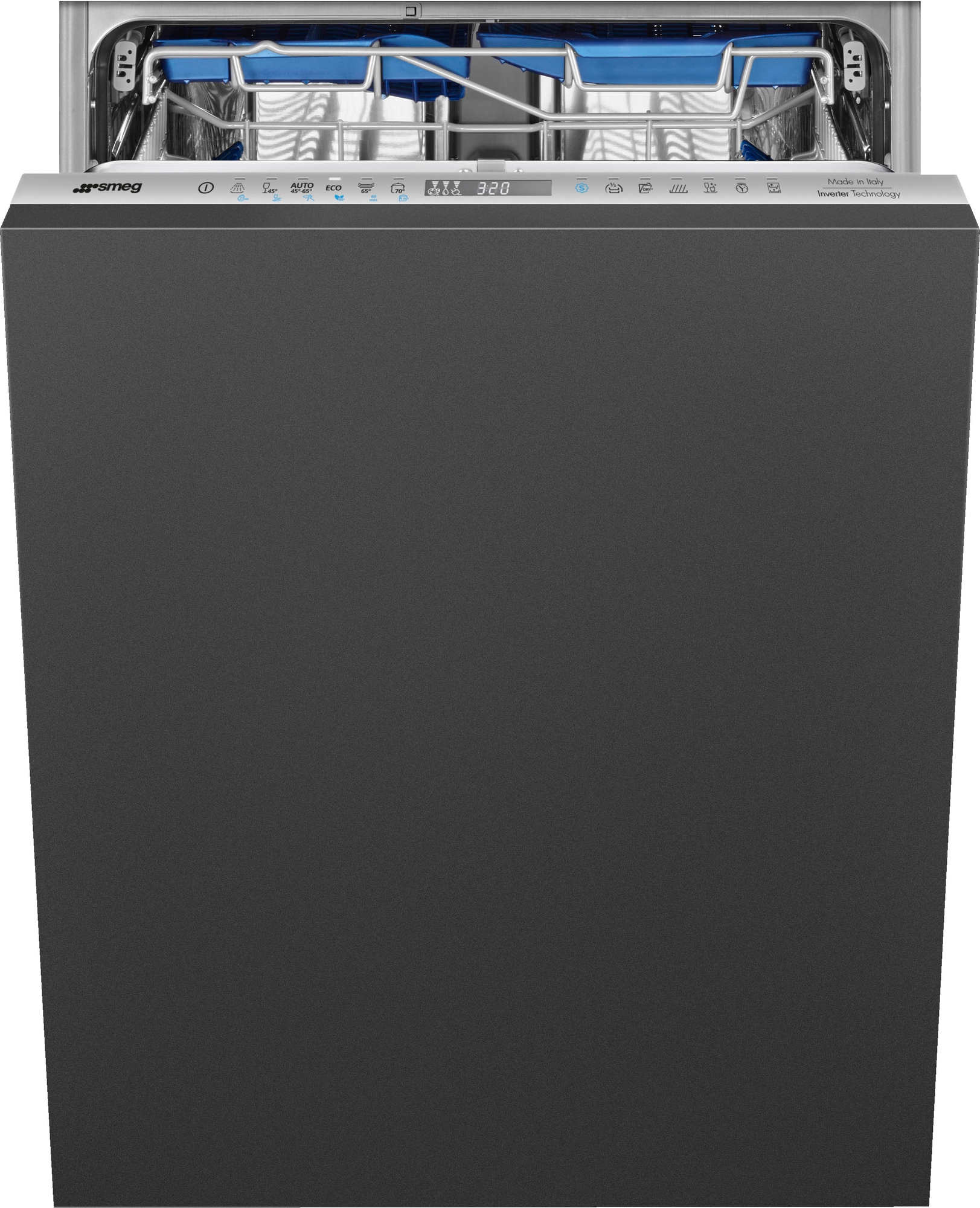 Smeg opvaskemaskine STL324BQL fuldintegreret