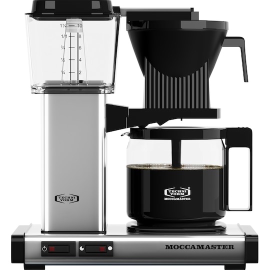 Moccamaster kaffemaskine KBG962AO (poleret sølv)