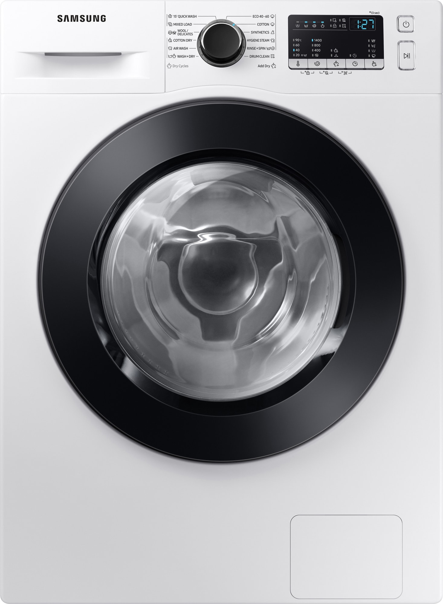 Samsung vaskemaskine/tørretumbler WD70T4047CE thumbnail