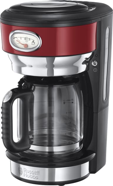 Russell Hobbs Retro kaffemaskine (rød)