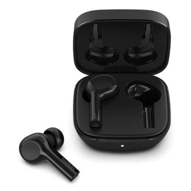Belkin SOUNDFORM™ Freedom, Headset, I ørerne, Sort, Binaural, Stænktæt, Svedresistent, Vandtæt, IPX5